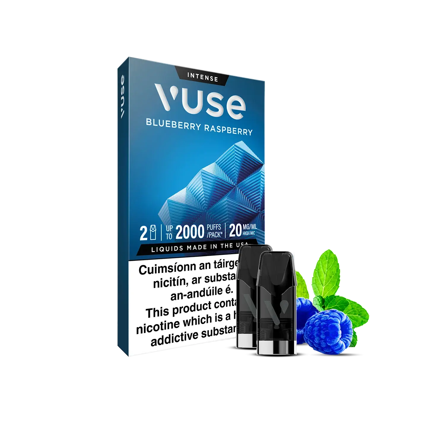 Blueberry Raspberry | Extra Intense Flavour Pods | Vuse IE Blueberry Raspberry | Extra Intense Flavour Pods | Vuse IE