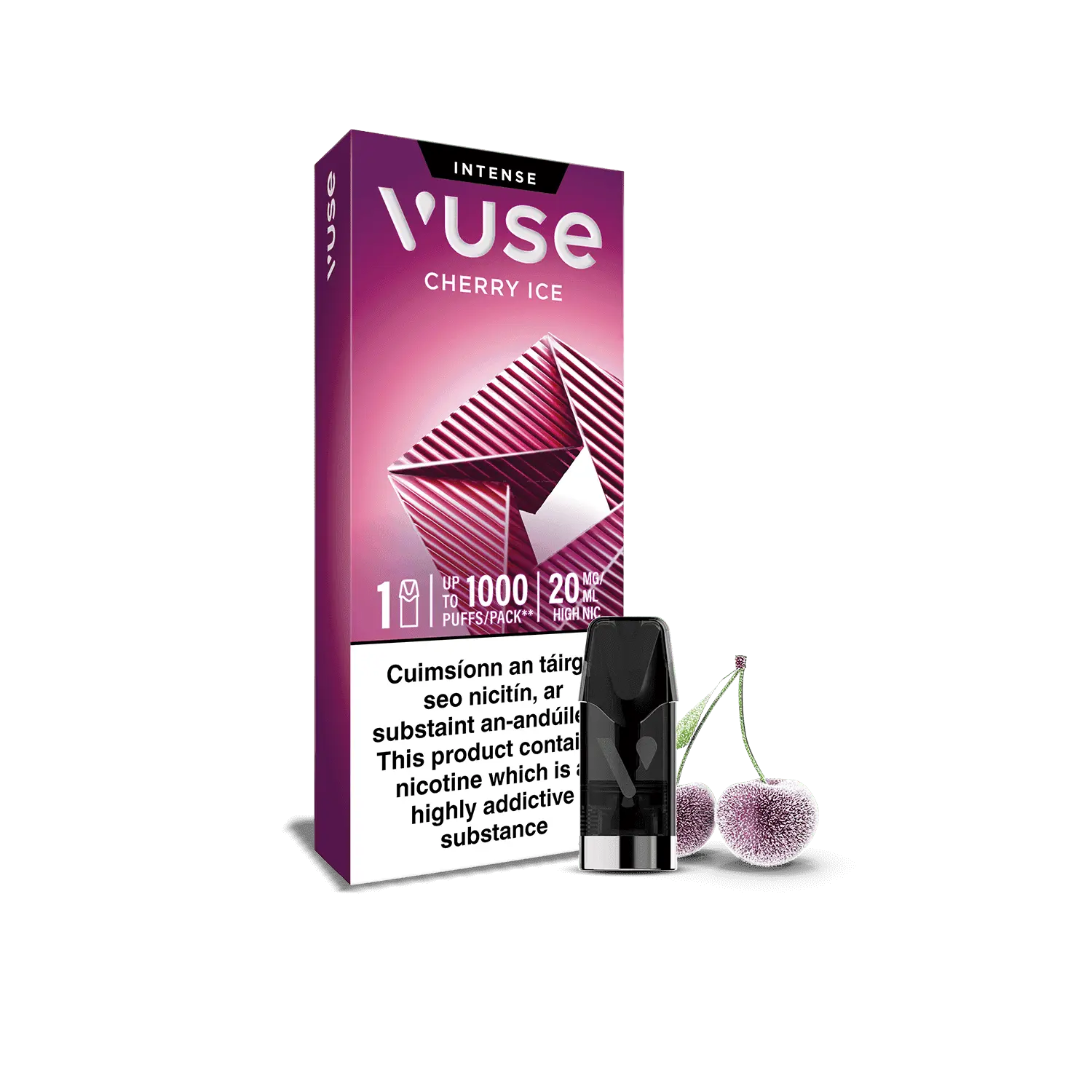 vuse cherry pods Dark Cherry Epod 2 Vuse Pod Precaricate main image 0