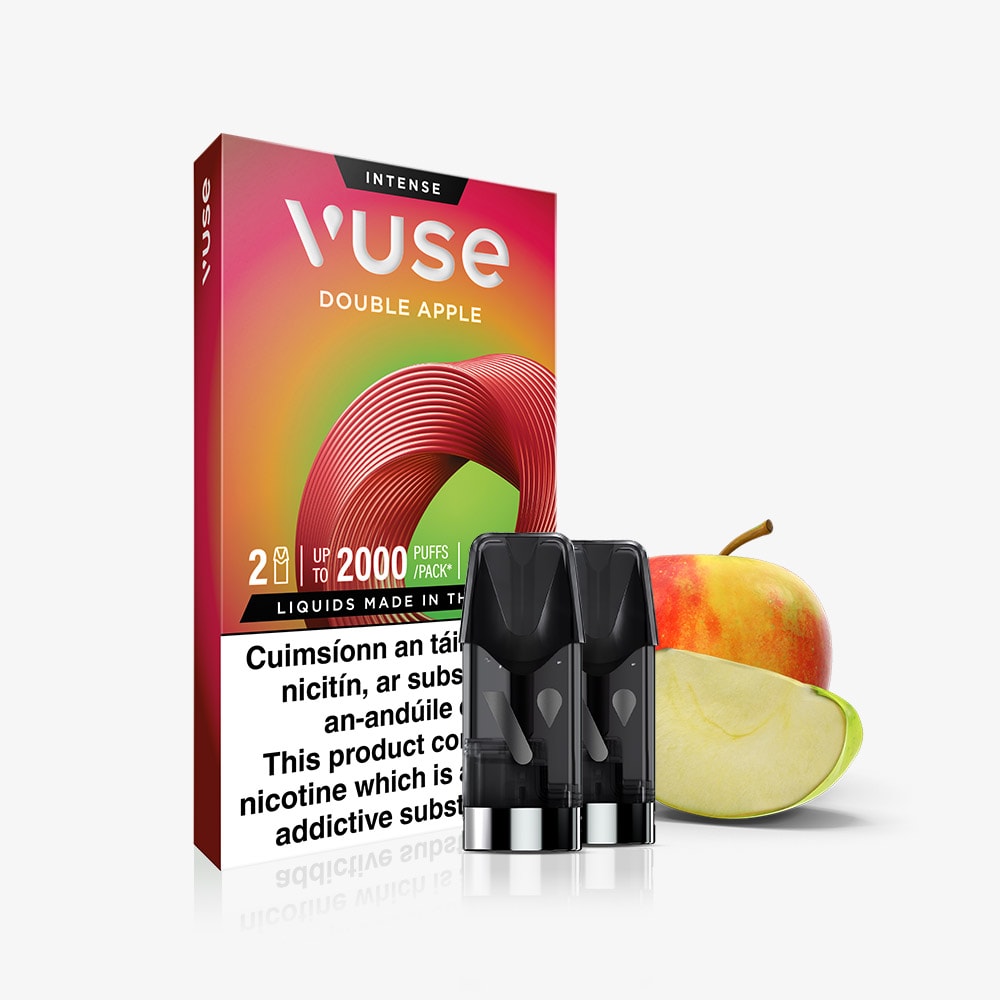 vuse pod clogged Double Apple | Extra Intense Flavour Pods Pre-filled pods Refill Flavor:OMG B-Pop Vuse Ultra Golden Tobacco