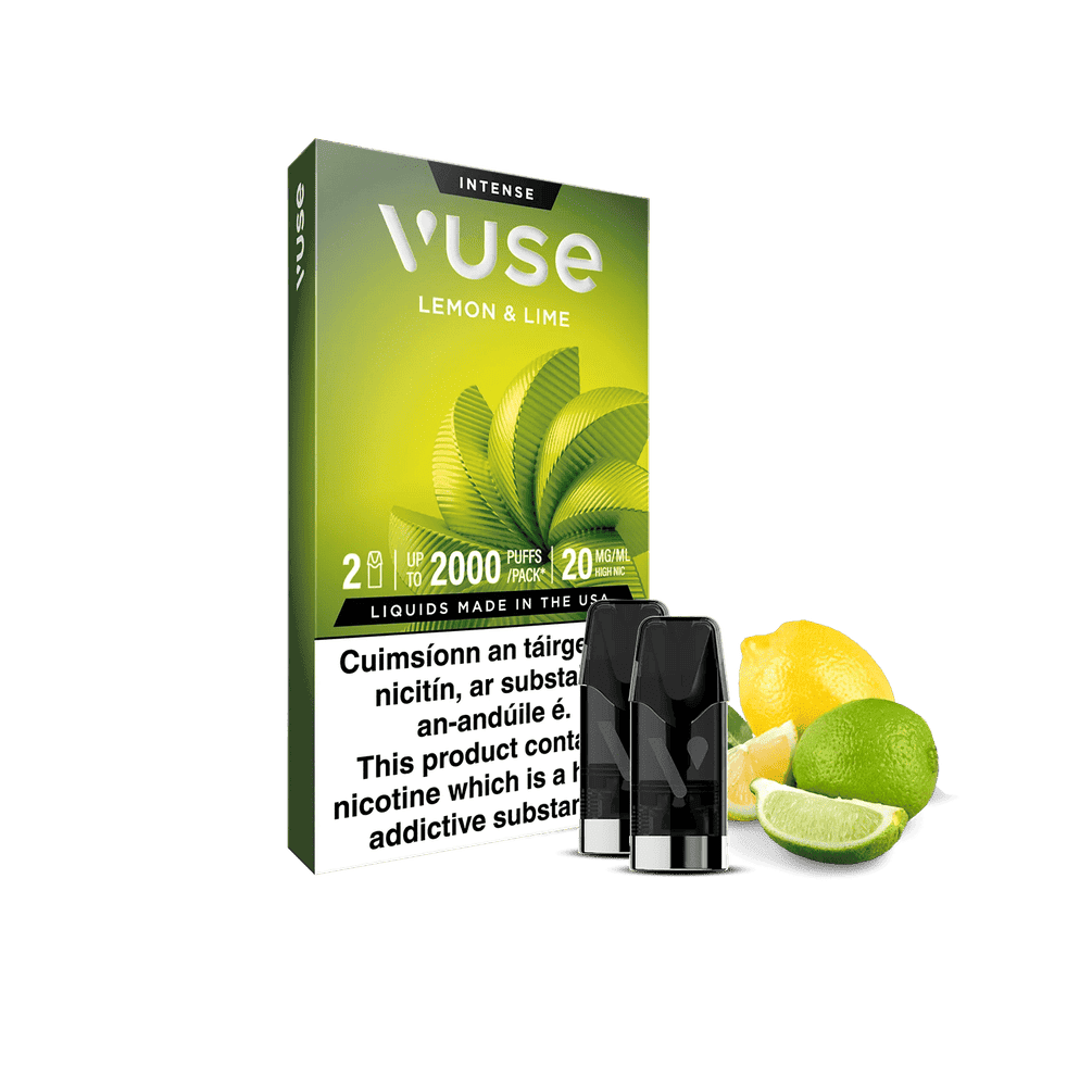 Lemon & Lime Extra Intense Pods 20mg