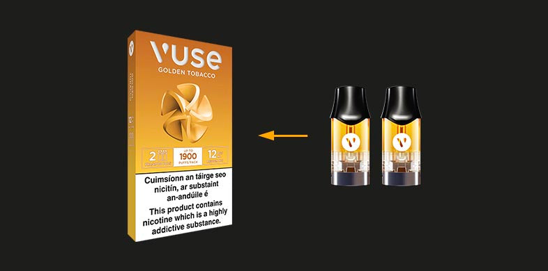 Vuse pro pods tobacco flavour