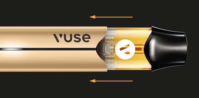 Vuse pro device and pod