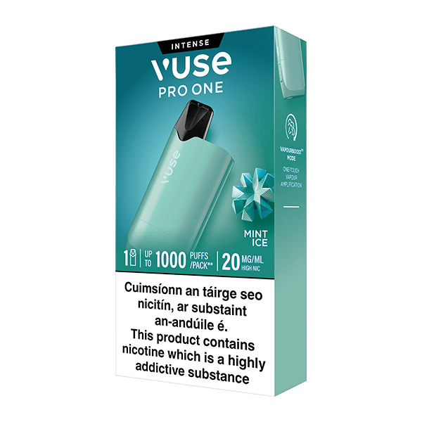 Vuse Pro One Box | Mint Ice | Free Delivery Vuse Pro One Box | Mint Ice | Free Delivery