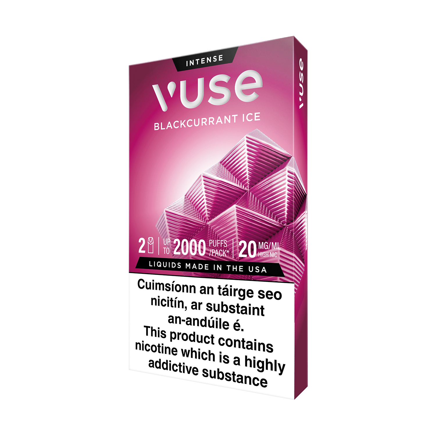 Vuse Pod Blackcurrant Ice Extra Intense