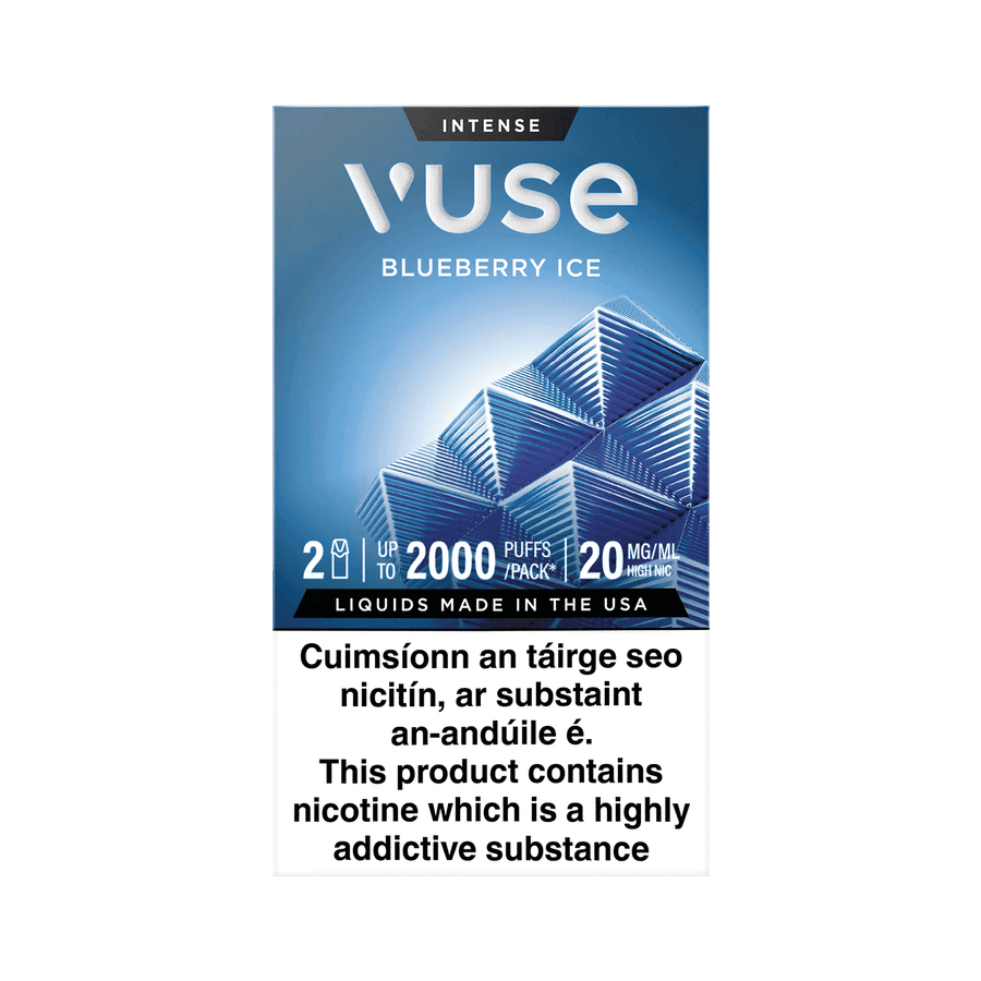Blueberry Ice Extra Intense 20mg Front