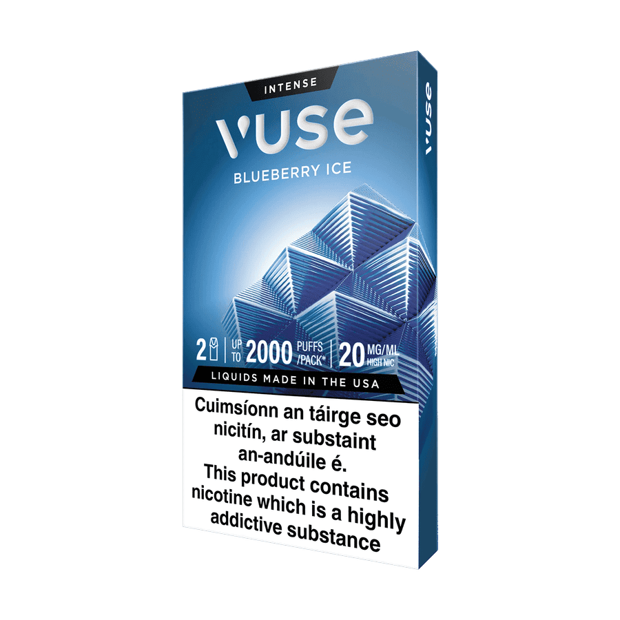Blueberry Ice Extra Intense 20mg Angle