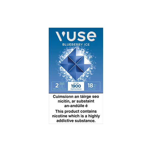 Vuse Pro Blueberry Ice Nic Salts eLiquid Pods