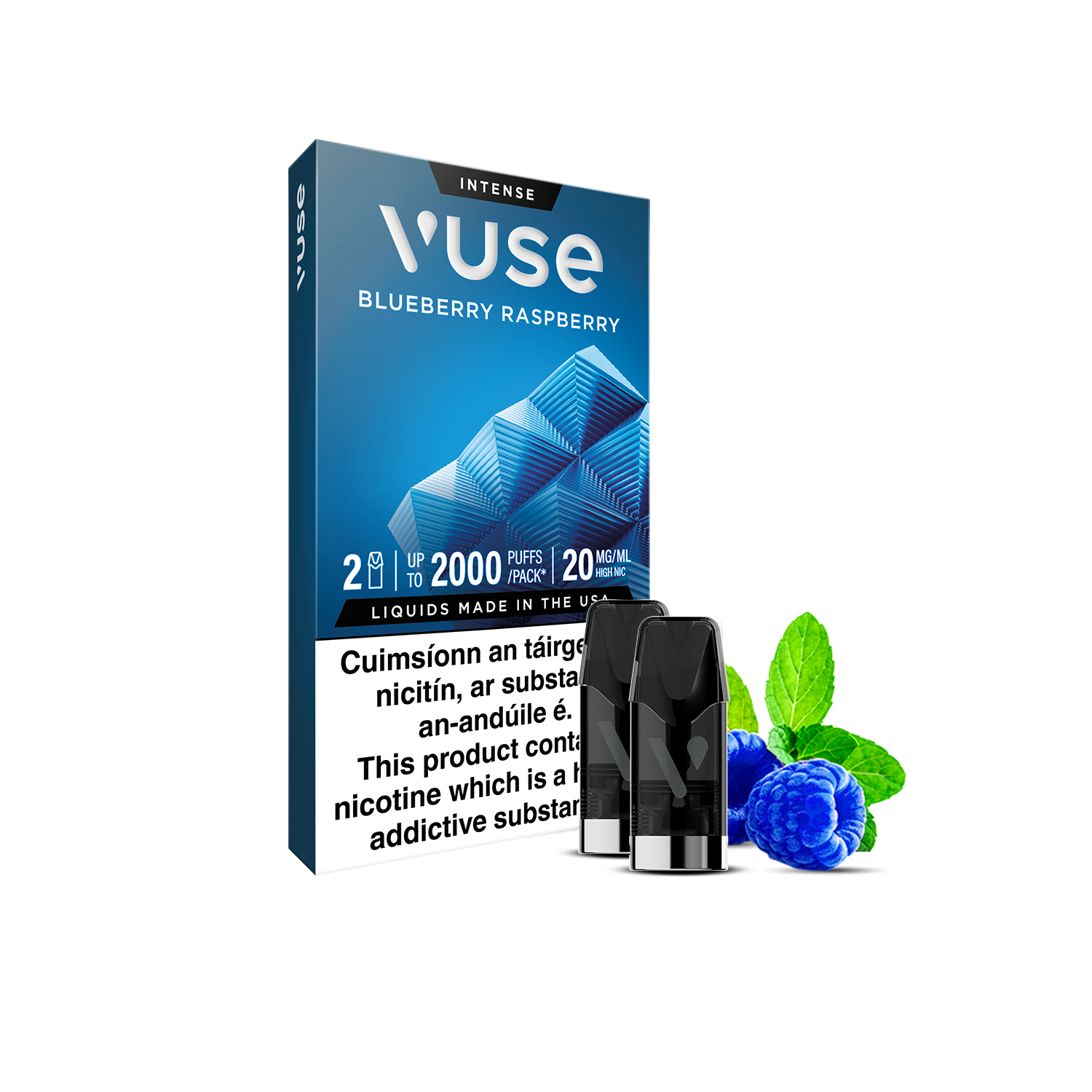 Vuse Pod Blueberry Raspberry Extra Intense