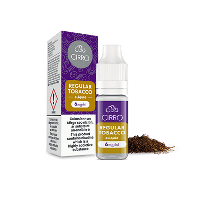 Cirro Regular Tobacco eliquid bottle 6mg