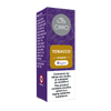 A purple and white CIRRO Cirro eLiquid Bottle Tobacco, labeled 6 mg/ml, shows nicotine strength and safety warnings in English and Irish. This 50:50 e-liquid emphasizes its balanced nicotine content.