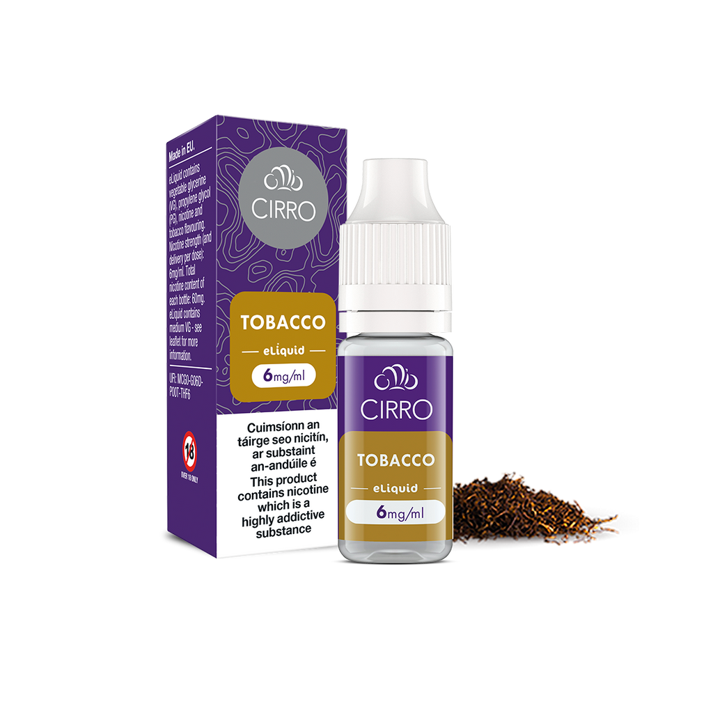 Tobacco E-Liquids | Tobacco Flavoured Vape Juice | Vuse IE