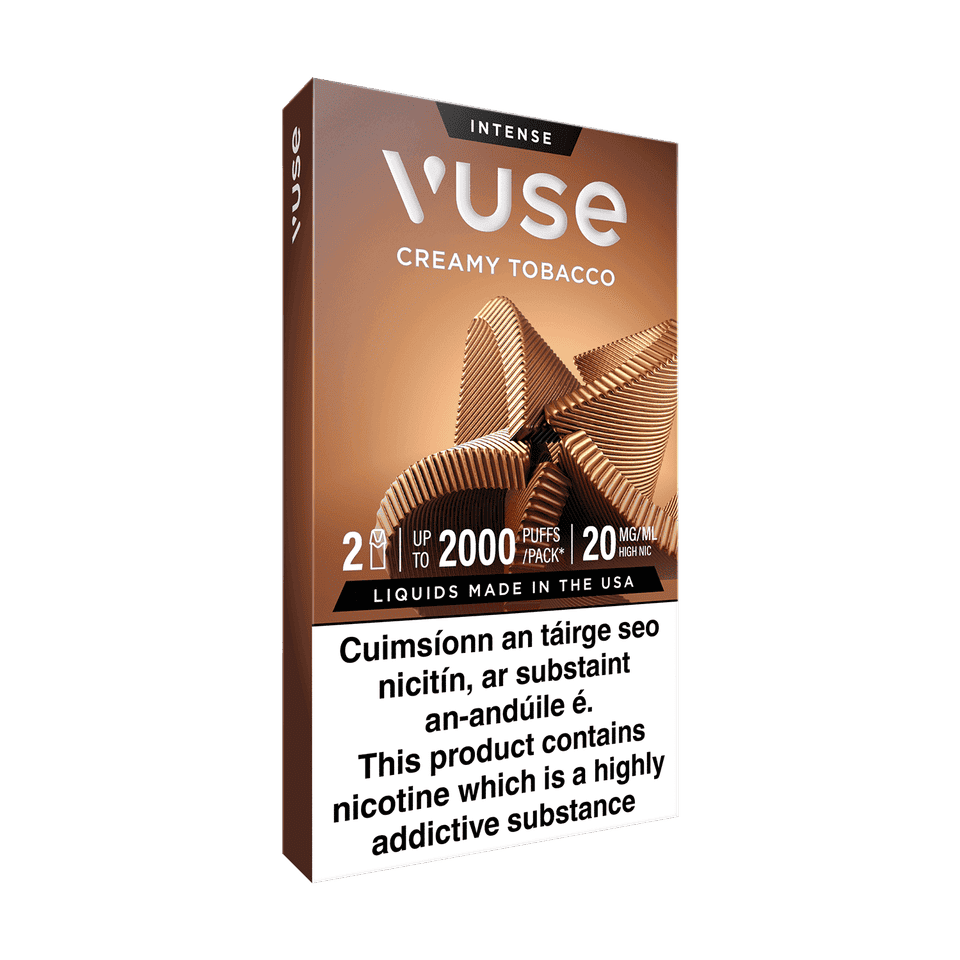 Creamy Tobacco | Extra Intense Flavour Pods | Vuse IE Creamy Tobacco | Extra Intense Flavour Pods | Vuse IE