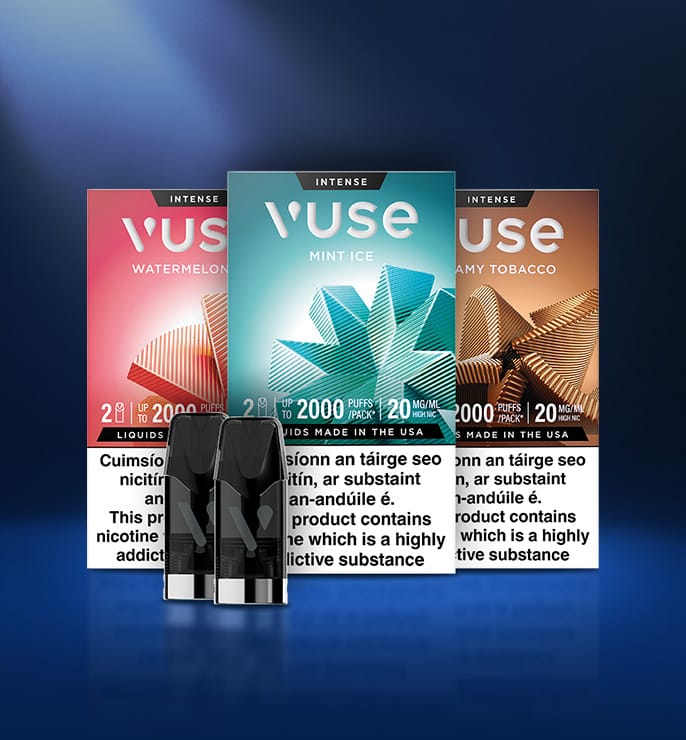 Vuse PRO eLiquid Pods | Vuse Nic Salts | Vuse IE Vuse PRO eLiquid Pods | Vuse Nic Salts | Vuse IE