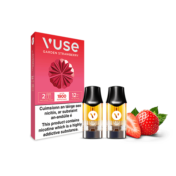 Vuse Pro Garden Strawberry Nic Salts eLiquid Pods
