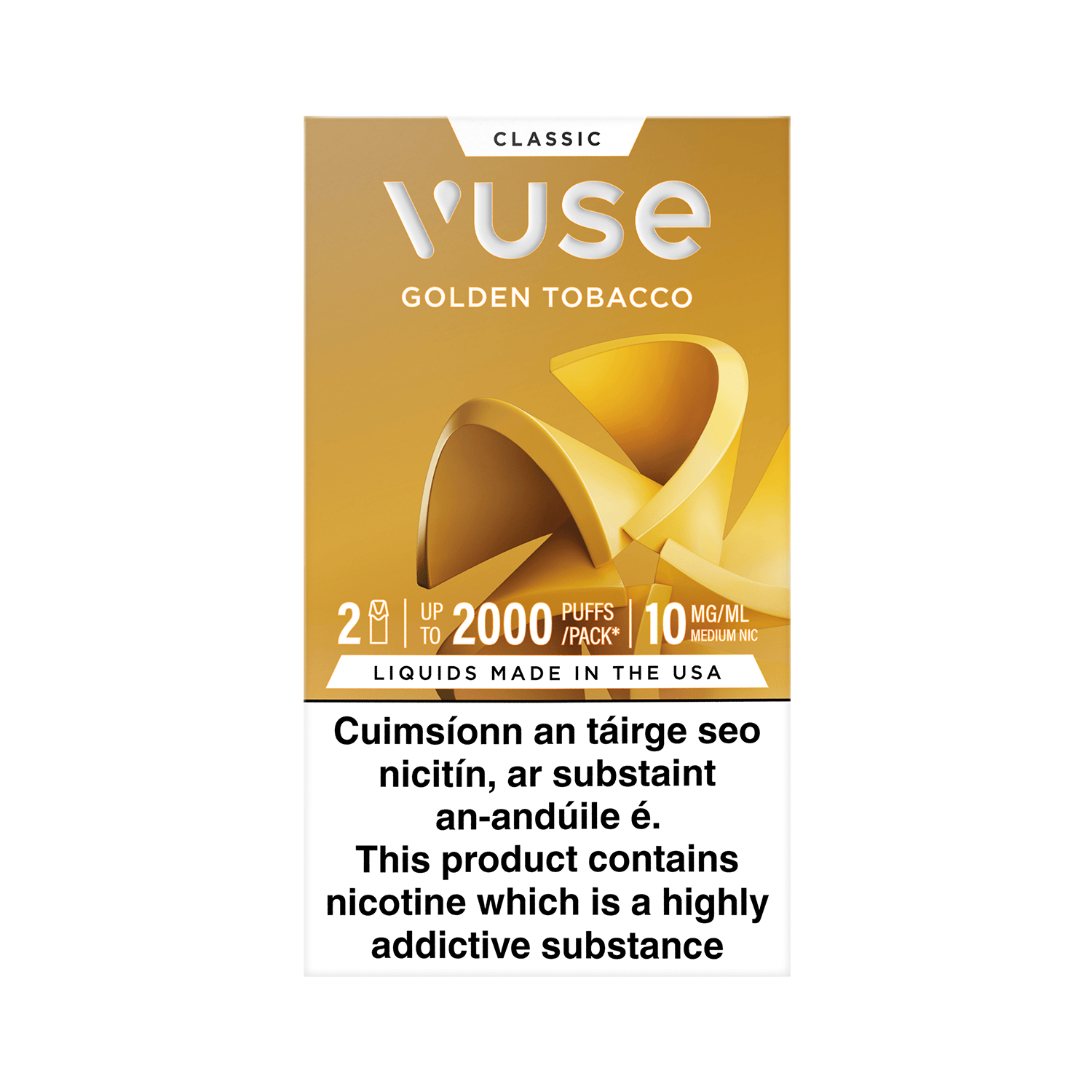 Vuse Golden Tobacco Pods | Free Delivery Vuse Golden Tobacco Pods | Free Delivery