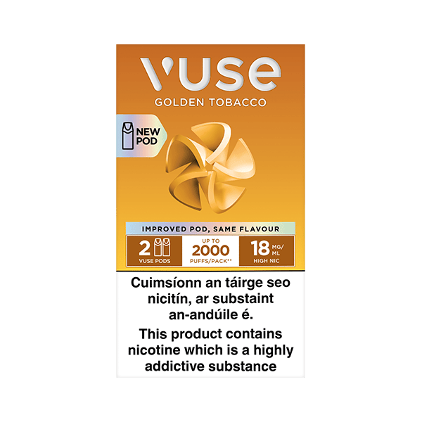 Vuse Golden Tobacco Pods | Free Delivery Vuse Golden Tobacco Pods | Free Delivery
