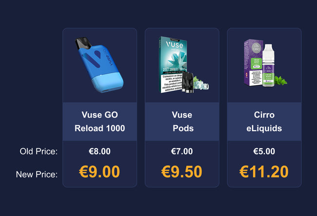 Price Change Hero Banner