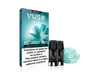 VUSE Pod Mint Ice Extra Intense box featuring three pre-filled e-liquid pods and a mint leaf. The packaging displays the warning: “This product contains nicotine which is a highly addictive substance.” All text appears in both English and Irish.