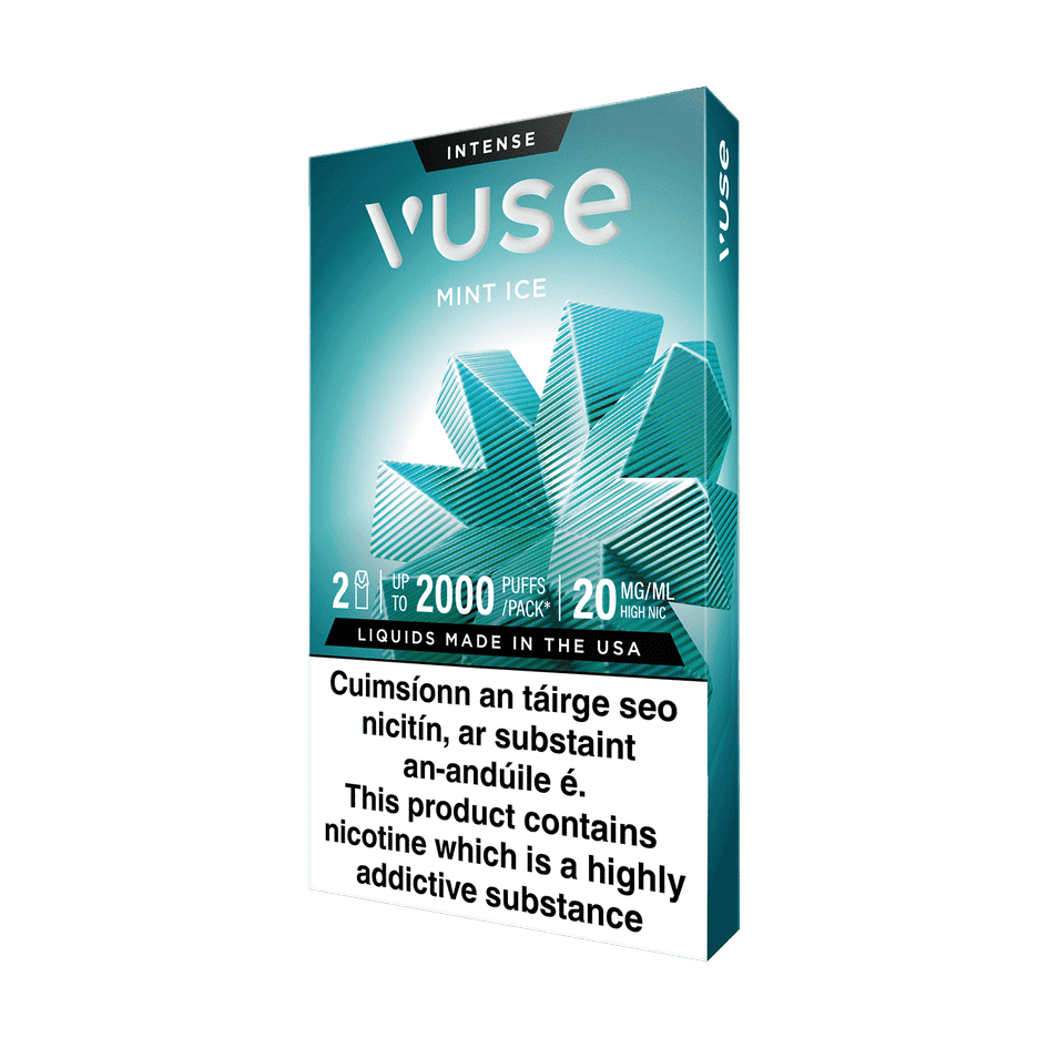 Vuse Mint Ice | Extra Intense Flavour Pods | Free Delivery Vuse Mint Ice | Extra Intense Flavour Pods | Free Delivery
