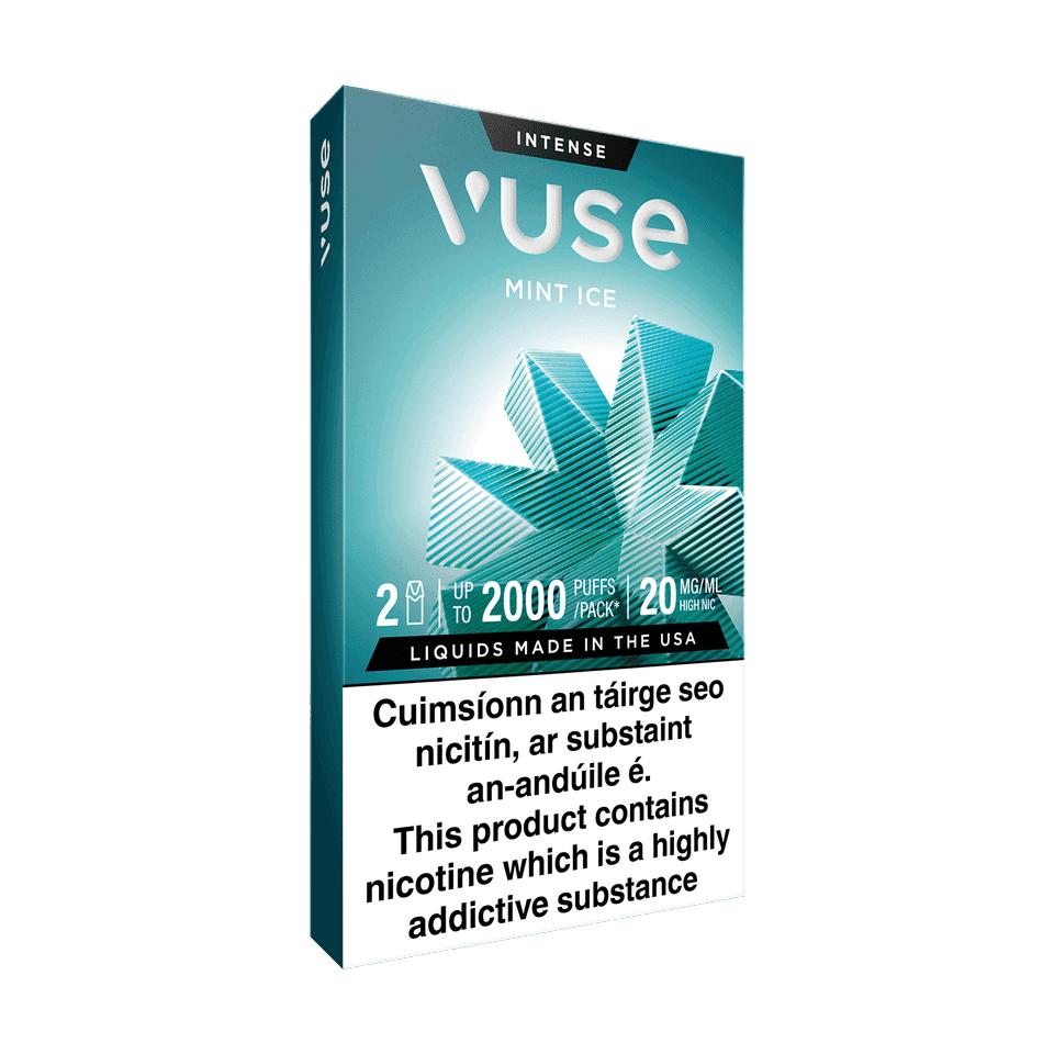 Vuse Mint Ice | Extra Intense Flavour Pods | Free Delivery Vuse Mint Ice | Extra Intense Flavour Pods | Free Delivery