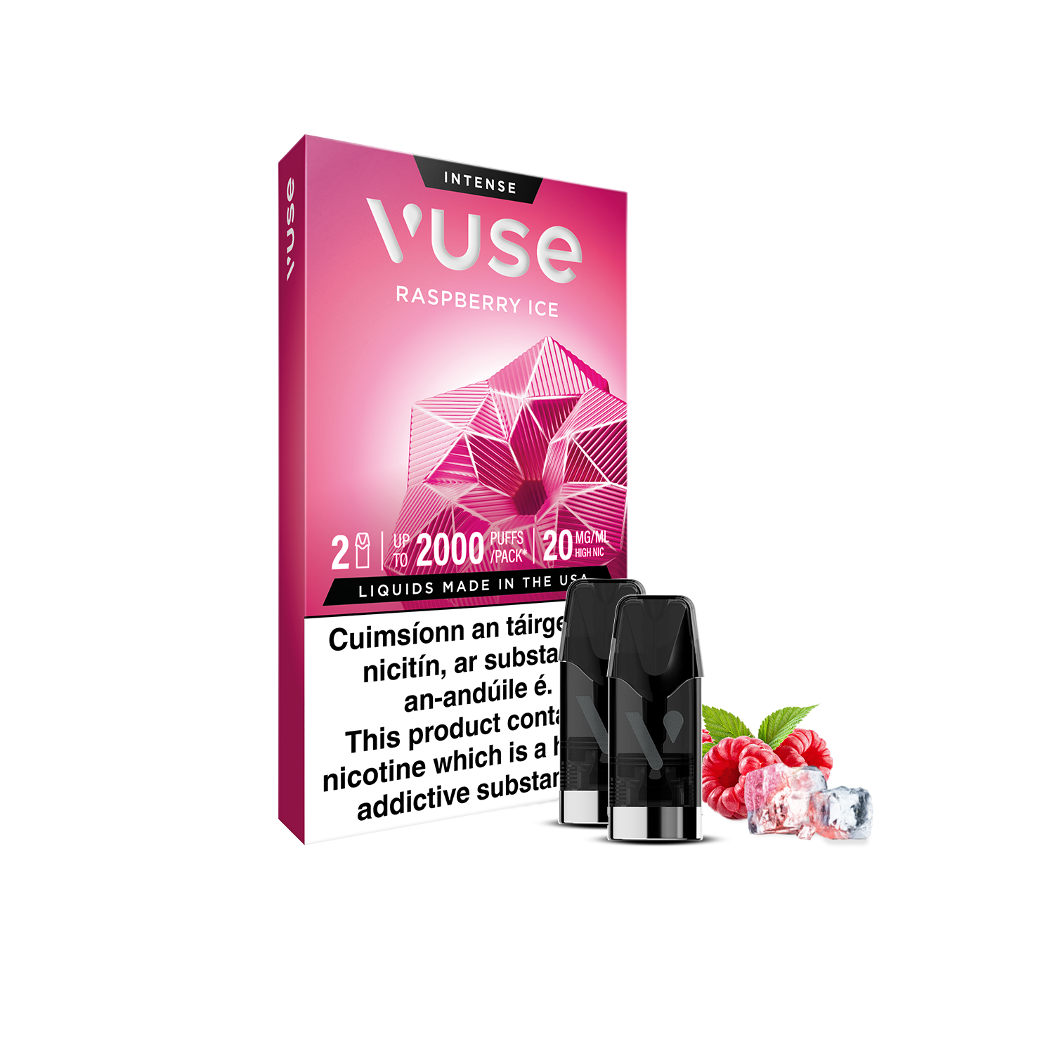 Vuse Raspberry Ice Extra Intense