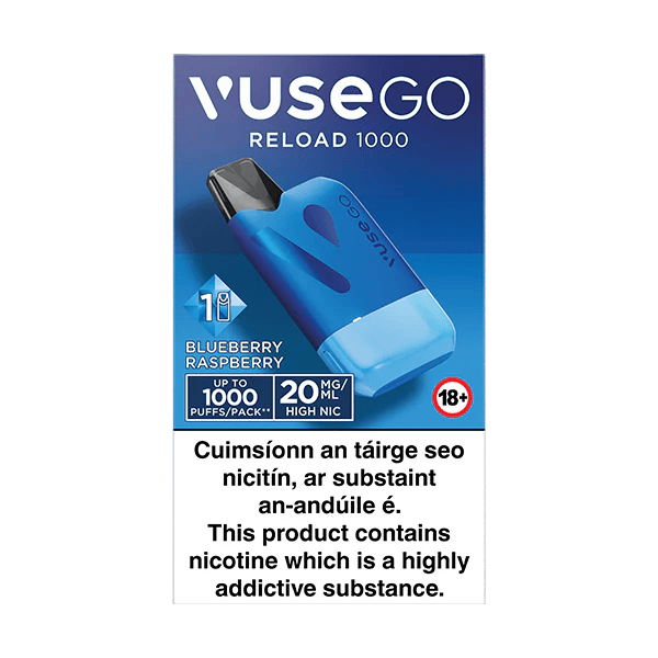 Vuse Go Reload Blueberry Raspberry Box Front