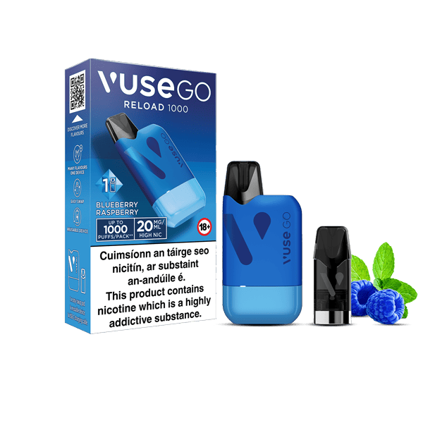 New Vuse Go Reload 1000 prefilled pod kits New Vuse Go Reload 1000 prefilled pod kits