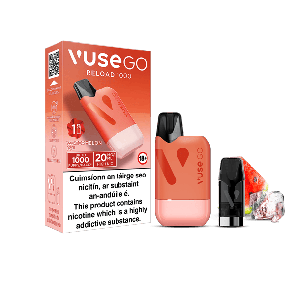 New Vuse Go Reload 1000 prefilled pod kits New Vuse Go Reload 1000 prefilled pod kits