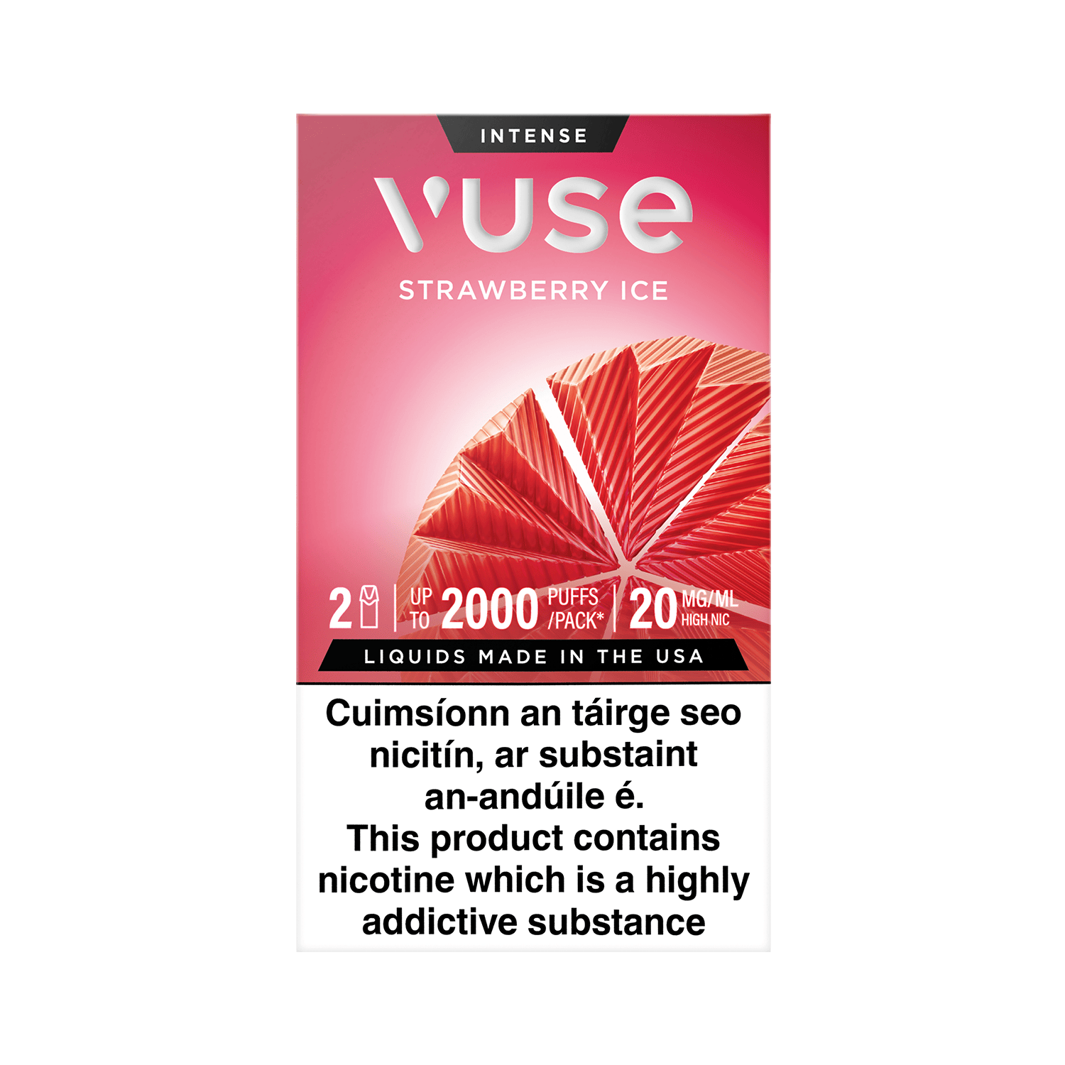 Vuse Pod Strawberry Ice Extra Intense