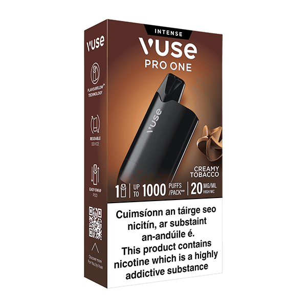 Vuse Pro One Box | Creamy Tobacco | Free Delivery Vuse Pro One Box | Creamy Tobacco | Free Delivery