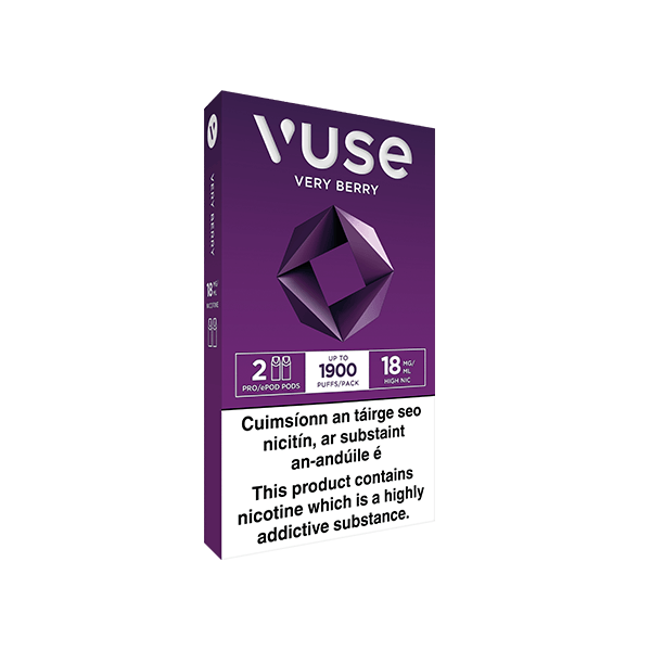 Vuse Pro Very Berry Nic Salts eLiquid Pods