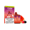 A Vuse GO 800 Berry Watermelon Disposable Vape next to its packaging