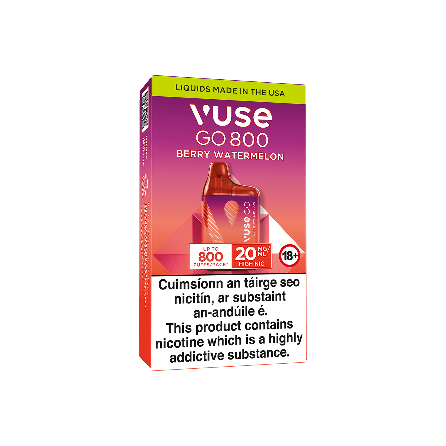 Vuse GO 800 Berry Watermelon Disposable Vape