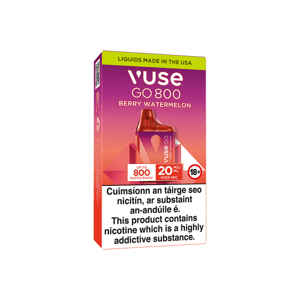 Vuse GO 800 Berry Watermelon Disposable Vape