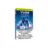 A Vuse Go 800 Blueberry Ice disposable vape package