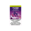 A Vuse Go 800 Passionfruit Ice disposable vape package