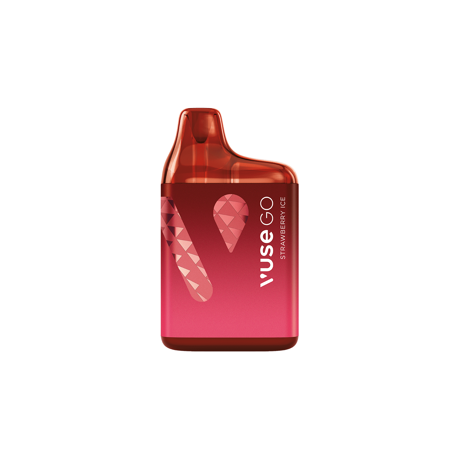 A Vuse Go 800 Strawberry Ice disposable vape