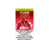 A Vuse Go 800 Strawberry Ice disposable vape package