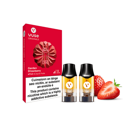 Vuse ePod Garden Strawberry Nic Salts eLiquid Pods