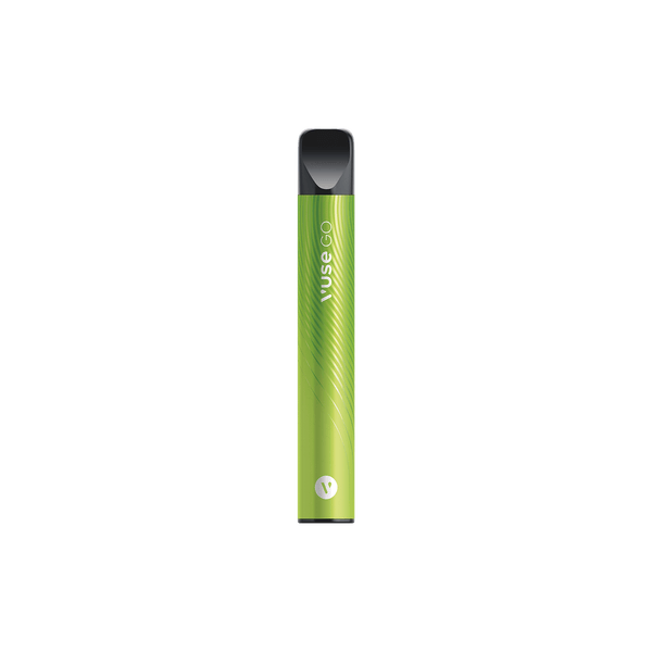 A Vuse Go 700 Apple Sour disposable vape