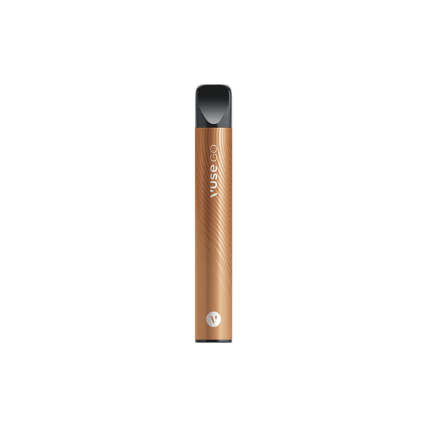 A Vuse Go 700 Creamy Tobacco Ice disposable vape