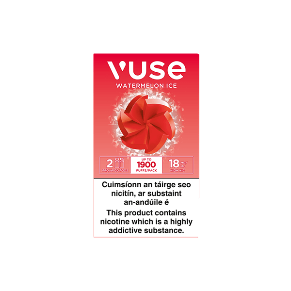 Vuse Pro Watermelon Ice Nic Salts eLiquid Pods