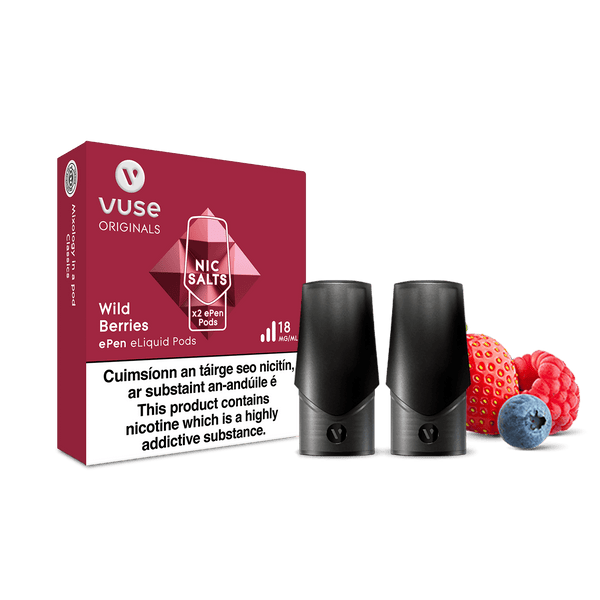Vuse ePen Wild Berries Nic Salts eLiquid Pods