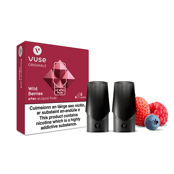 Vuse ePen Wild Berries Nic Salts eLiquid Pods