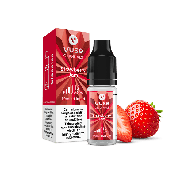 Vuse eLiquid Bottle Strawberry Jam